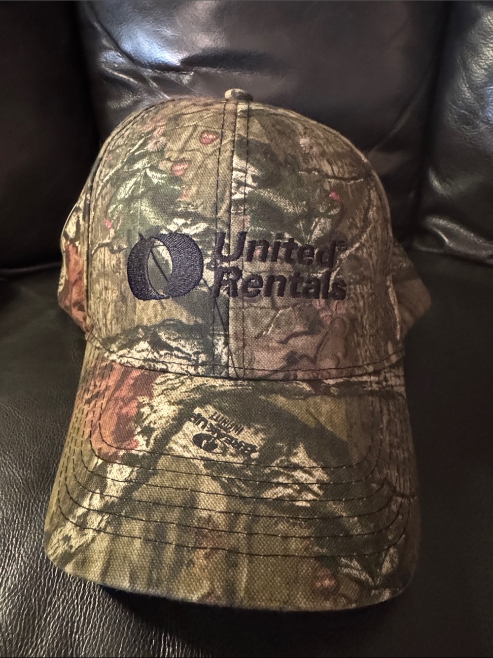 NEW Mossy Oak United Rentals Camouflage Baseball Cap